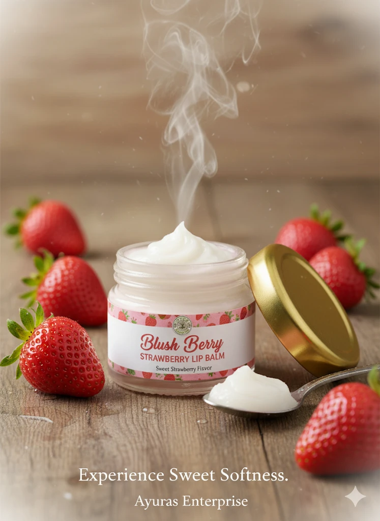 Blush Berry Strawberry Lip Balm
